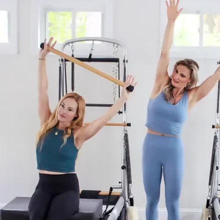 Pilates-Burlington-MA-Liz-Gackowski-Taking-Nicoles-Class